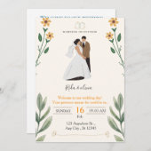 Wedding Invitation (Devant / Derrière)