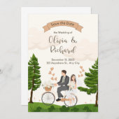 wedding invitation (Devant / Derrière)