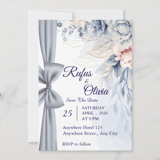 Wedding Invitation  (Devant)