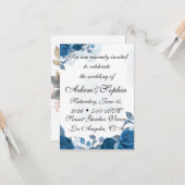 Wedding Invitation (Devant/Arrière en situation)