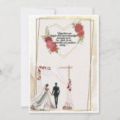  wedding invitation (Devant)