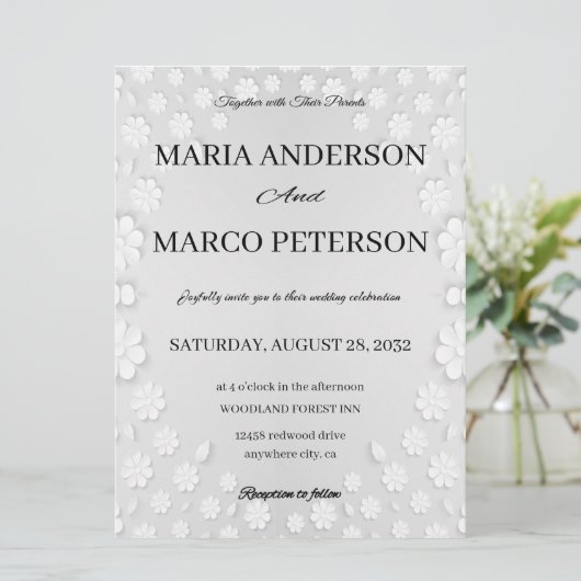 wedding Invitation (Debout devant)