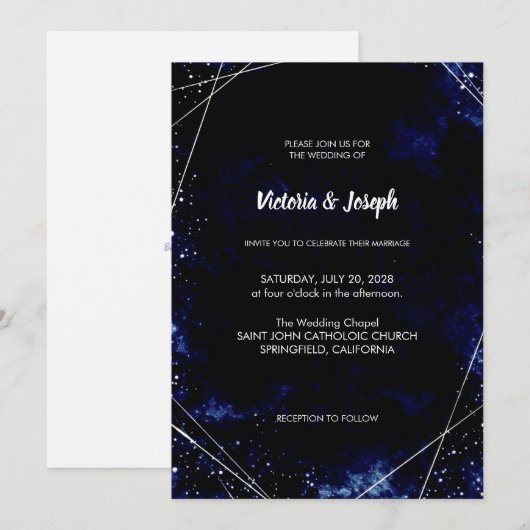 Wedding Invitation (Devant / Derrière)