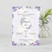 Wedding Invitation (Staand voorkant)