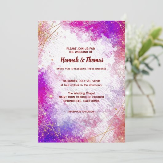 Wedding Invitation (Debout devant)