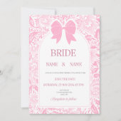 Wedding invitation  (Devant)