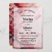 Wedding Invitation  (Devant / Derrière)