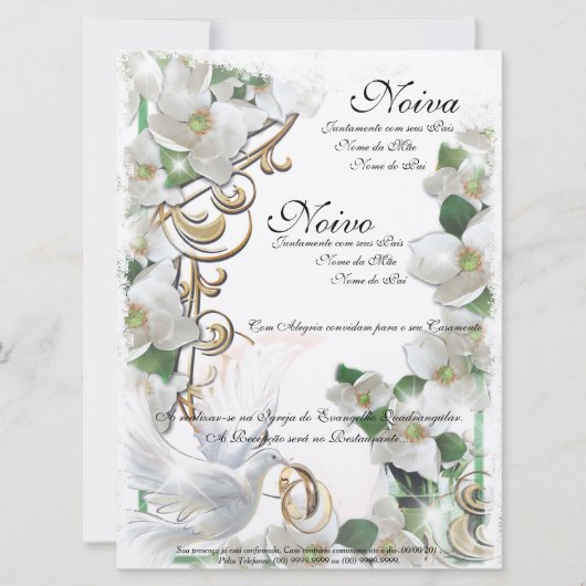 Wedding Invitation (Devant)