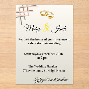 Wedding Invitation