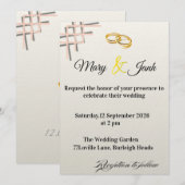 Wedding Invitation (Devant / Derrière)