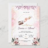 Wedding invitation  (Devant)