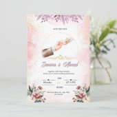 Wedding invitation  (Debout devant)