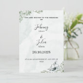 Wedding invitation (Debout devant)