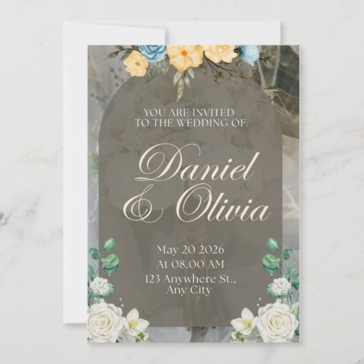 wedding invitation (Devant)
