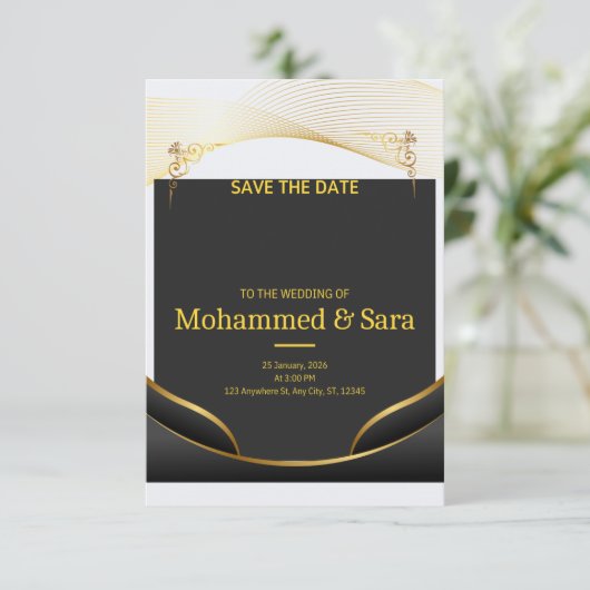 Wedding Invitation  (Debout devant)