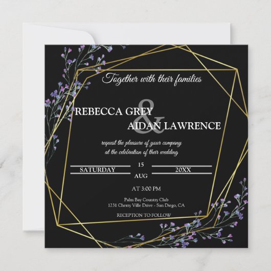 wedding Invitation (Devant)