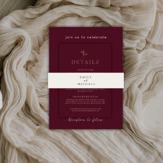 Wedding Invitation Belly Bands Elegant Personalize Uitnodigingen Wikkel