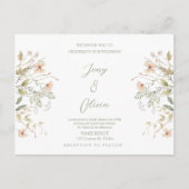 WEDDING INVITATION BRIEFKAART (Voorkant)