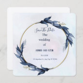 Wedding invitation card (Voorkant / Achterkant)