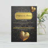 wedding invitation card  (Debout devant)
