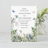 wedding Invitation card (Debout devant)