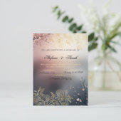Wedding invitation card briefkaart (Staand voorkant)