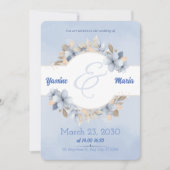 Wedding Invitation Card Save the Date (Devant)