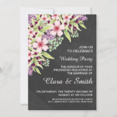 Wedding Invitation Card Template  (Devant)