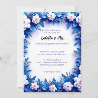 Wedding Invitation Floral