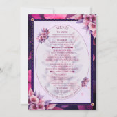 Wedding Invitation Floral Elegant Minimalist (Dos)