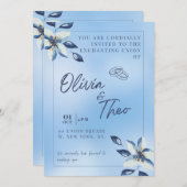 Wedding Invitation / Invitación de boda (Devant / Derrière)