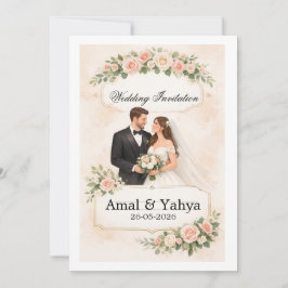 Wedding Invitation Kaart
