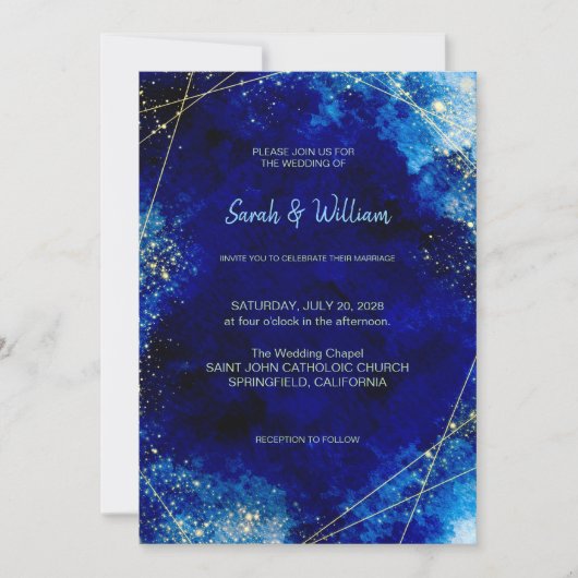 Wedding Invitation  Kaart (Voorkant)