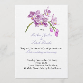 Wedding Invitation Kaart