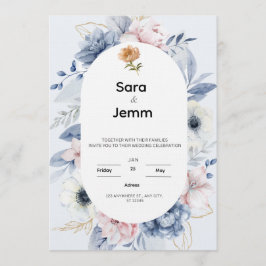 Wedding Invitation Kaart
