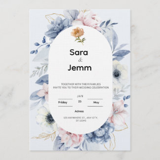 Wedding Invitation Kaart