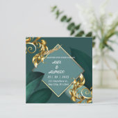 WEDDING INVITATION KAART (Staand voorkant)