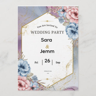 Wedding Invitation Kaart