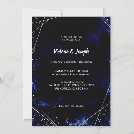 Wedding Invitation Kaart (Voorkant)