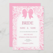 Wedding invitation  kaart (Voorkant / Achterkant)