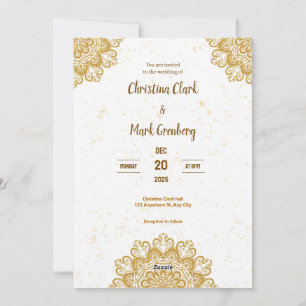 WEDDING INVITATION KAART