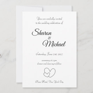Wedding Invitation Kaart