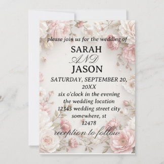  wedding invitation kaart