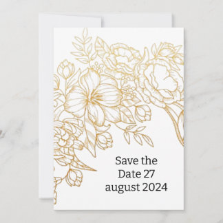 Wedding Invitation Kaart