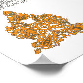 Wedding Invitation Poster | Elegant Classic Script (Coin)