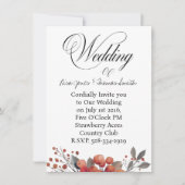Wedding invitation simple (Devant)