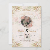 Wedding Invitation Simple Elegant Script Design (Devant)