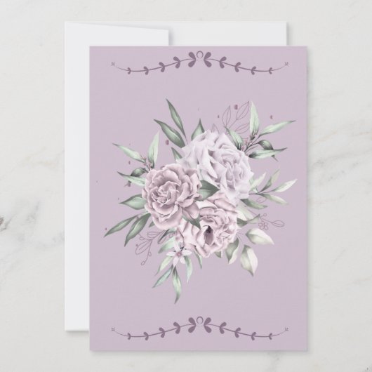 Wedding Invitation Template - Editable & printable (Dos)