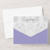 Wedding Invitation | Yumeji-Inspired Design (Verso)