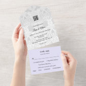 Wedding Invitation | Yumeji-Inspired Design (Déchirure)